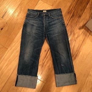 Citizens of Himanity “Parker” Relaxed Cuffed Crop